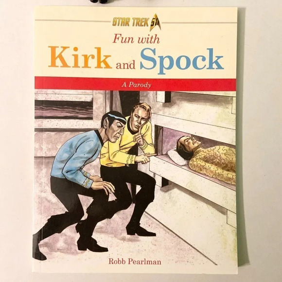 Funko Star Trek Action Figures Dr McCoy Sulu Fun with Kirk and Spock Book - Picture 3 of 16